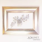 Grzebyk ślubny LUNA