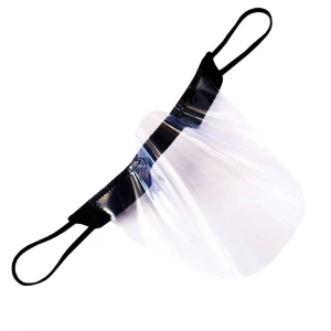 Półprzyłbica ochronna czarna - mini przyłbica