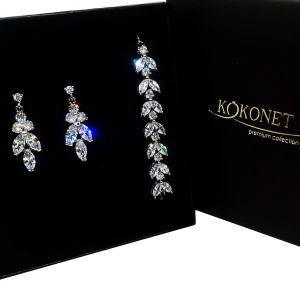 Komplet ślubny ASTRID silver