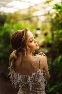 Kolczyki ślubne VERONA gold