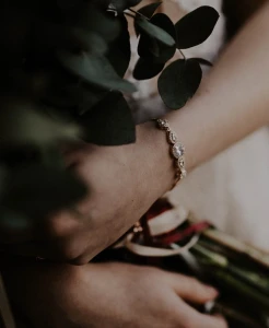 Bransoletka ślubna ARYA rose