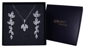 Komplet ślubny BOGGIA + GIULIA silver