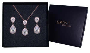 Komplet ślubny MIGDAL rose