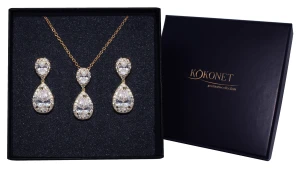 Komplet ślubny MIGDAL gold