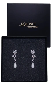 Kolczyki ślubne MARISEY silver