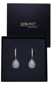 Kolczyki ślubne IVETTE silver