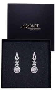 Kolczyki ślubne RONDA