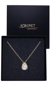 Naszyjnik ślubny DROP gold