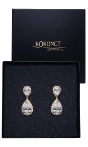 Kolczyki ślubne MIGDAL gold