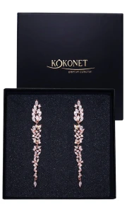 Kolczyki ślubne SPOSA rose