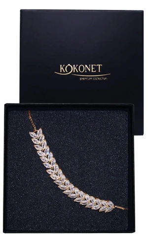 Bransoletka ślubna złota BERTA gold