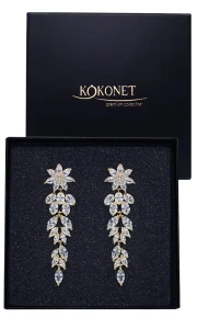 Kolczyki ślubne MOREE gold