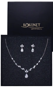 Komplet ślubny MAYA silver