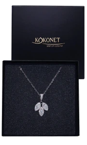 Naszyjnik ślubny BOGGIA silver