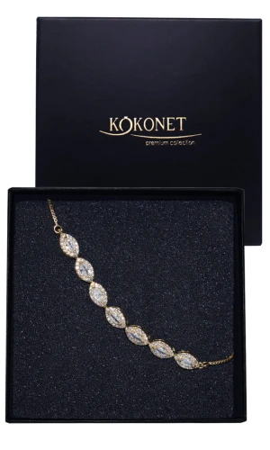 Bransoletka ślubna złota ELIZE gold