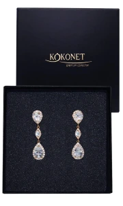 Kolczyki ślubne SORIA gold