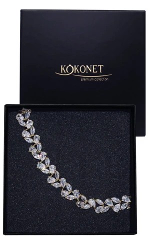 Bransoletka ślubna złota BLANCA gold