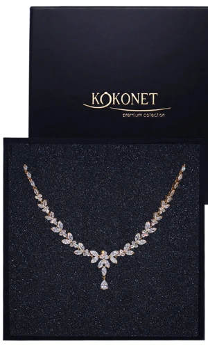 Kolia ślubna złota ASTRID gold