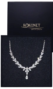 Kolia ślubna ASTRID silver