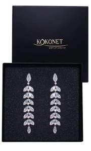 Kolczyki ślubne VERONA silver