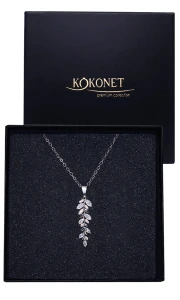 Naszyjnik ślubny SIRRI silver