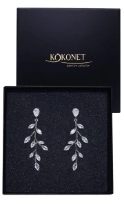 Kolczyki ślubne PEDRIA silver