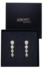 Kolczyki ślubne DITA gold