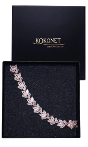 Bransoletka ślubna ALENA rose