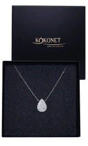 Naszyjnik ślubny DITA silver