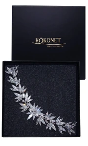 Bransoletka ślubna BLANCHE silver