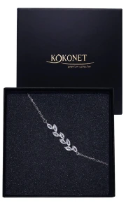 Bransoletka ślubna TOPEA silver