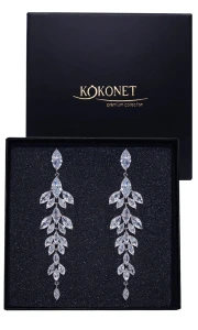 Kolczyki ślubne MALVA silver