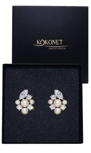 Kolczyki ślubne MARYLIN gold