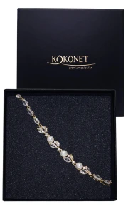 Bransoletka ślubna DAISY gold