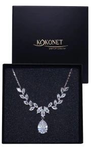 Naszyjnik ślubny ISOLA silver