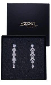 Kolczyki ślubne MATIA silver