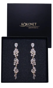 Kolczyki ślubne HARPER gold