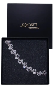 Bransoletka ślubna LIVIA silver