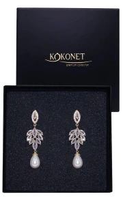 Kolczyki ślubne ESTELLE gold