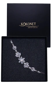 Bransoletka ślubna MOREE silver