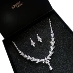 Komplet ślubny ASTRID silver