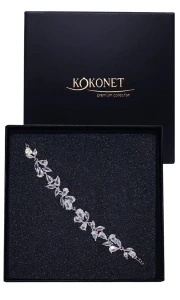 Bransoletka ślubna BLANCA II silver