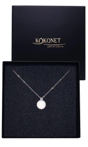 Naszyjnik ślubny JADE silver