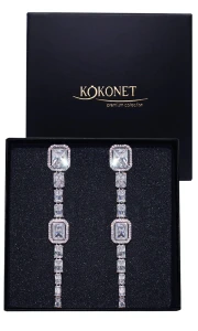 Kolczyki ślubne LARGO silver