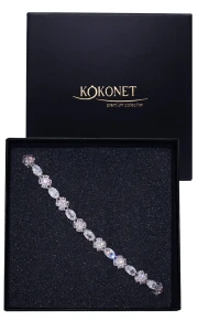 Bransoletka ślubna PRADO silver