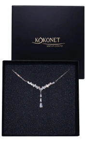 Naszyjnik ślubny LUMINA silver