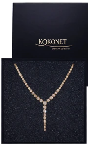 Naszyjnik ślubny MODERNA gold