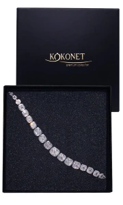 Bransoletka ślubna MODERNA silver