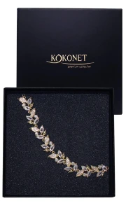 Bransoletka ślubna FLORIS gold