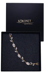 Bransoletka ślubna MUHER II gold